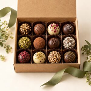 Producto de ejemplo Portavida: chocolates