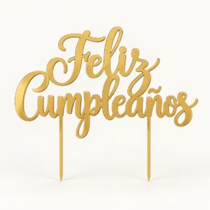Producto de ejemplo Portavida: topper cumpleanos